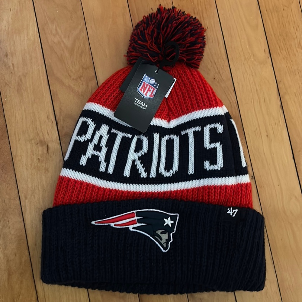 Patriots winter beanie